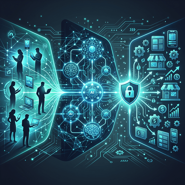 Das Agentic Commerce Ökosystem – Käufer, AI Agents und Merchant-Infrastruktur